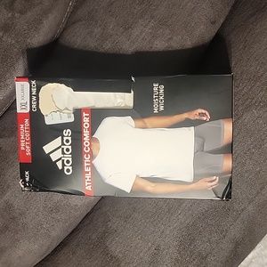 3 pack Adidas crew neck tshirts